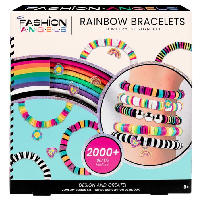 rainbow bracelets jewelry design kit