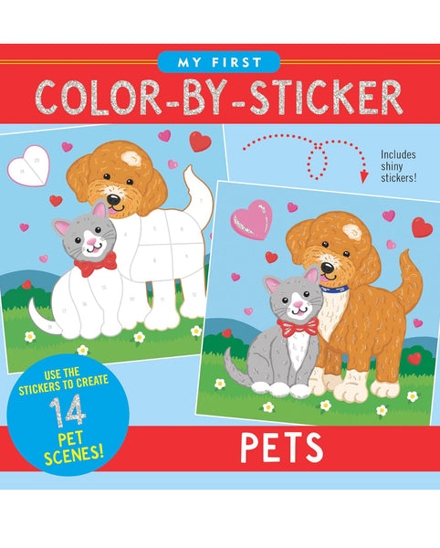 my first color by sticker book - assorted titles