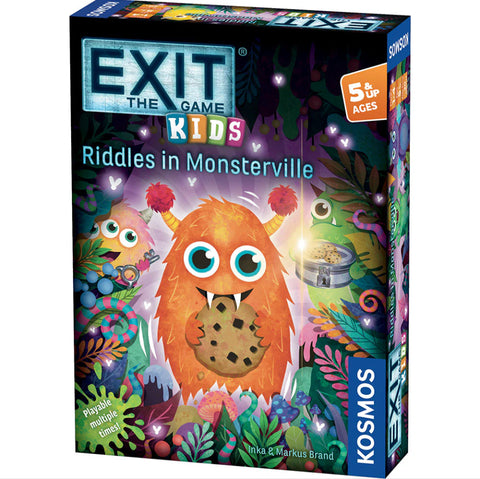 exit the game kids - riddles in monsterville