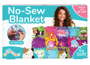 squishmallows no sew blanket kit