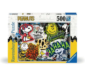 peanuts graffiti - 500 piece puzzle