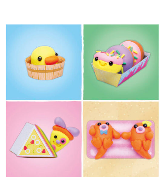 make your own mini erasers kawaii style