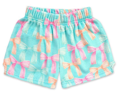 beautiful bows fuzzie shorts