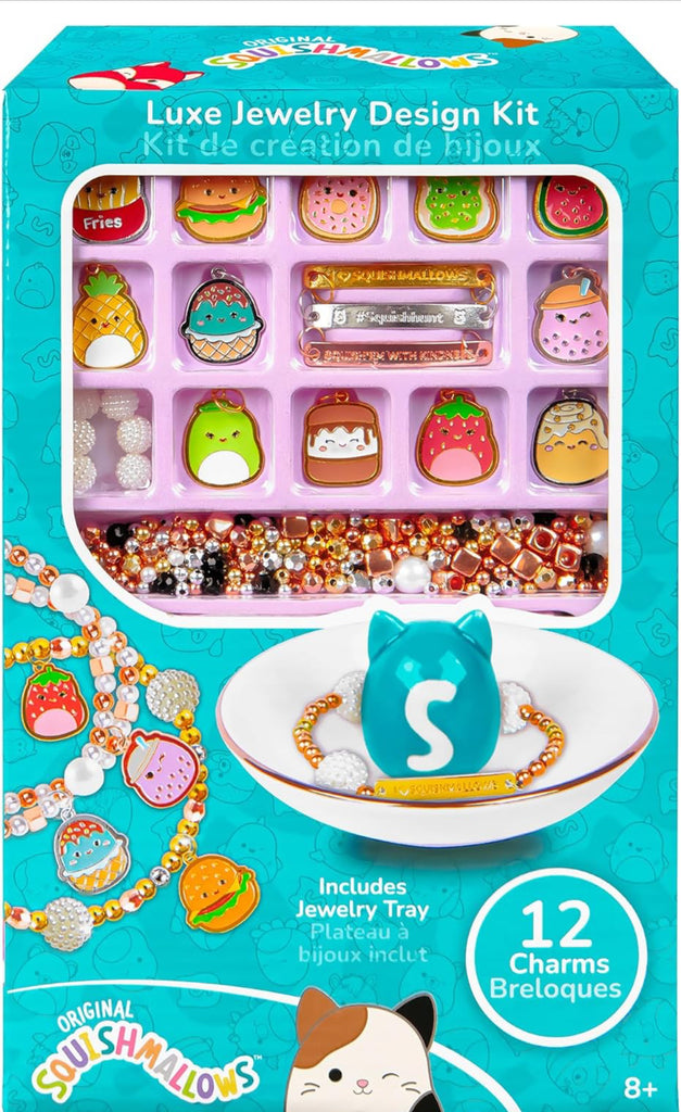 Squishmallows - Kit de création de bijoux de luxe - Bricolage