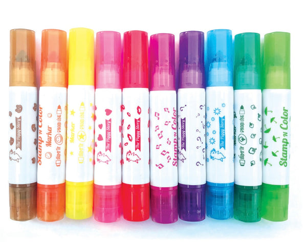 on the go color pop stamp/marker set