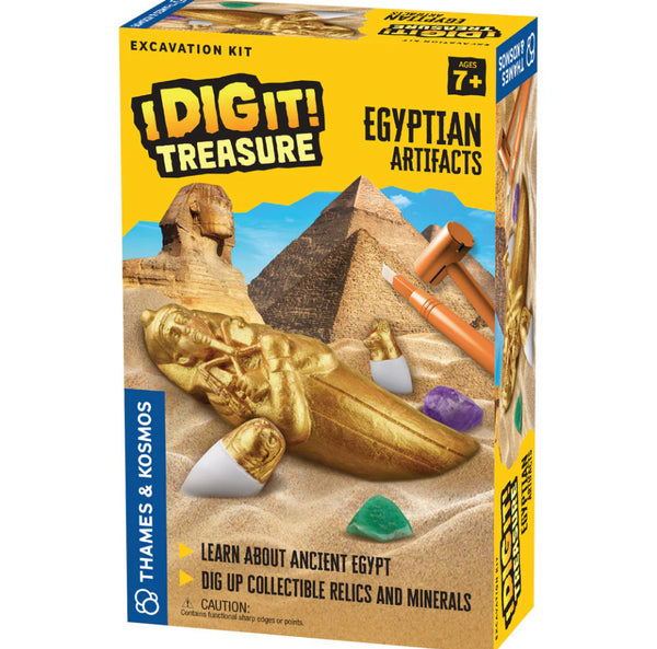 i dig it - treasure, dinos, rocks, fossils, egyptian artifacts