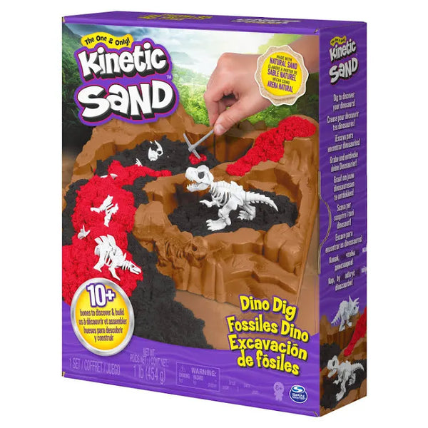 kinetic sand dino dig