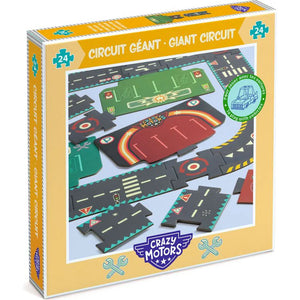 city circuit giant puzzle - 24 pieces