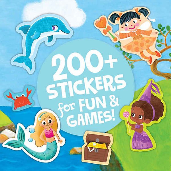 mermaid princess and fairy friends sticker activity book