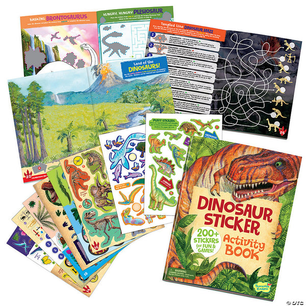 dinosaur sticker activity book