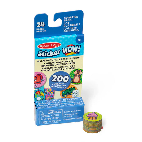 sticker wow - assorted themes and refills