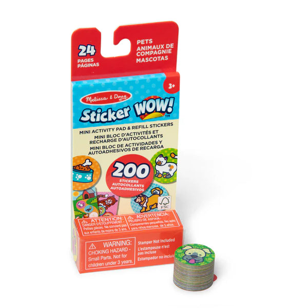 sticker wow - assorted themes and refills