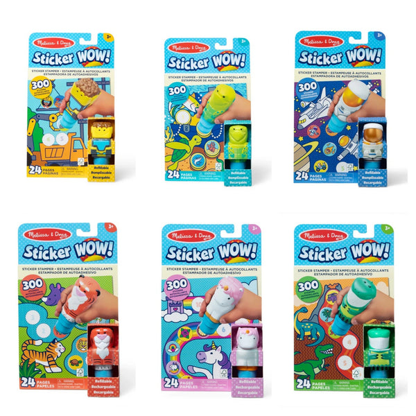 sticker wow - assorted themes and refills