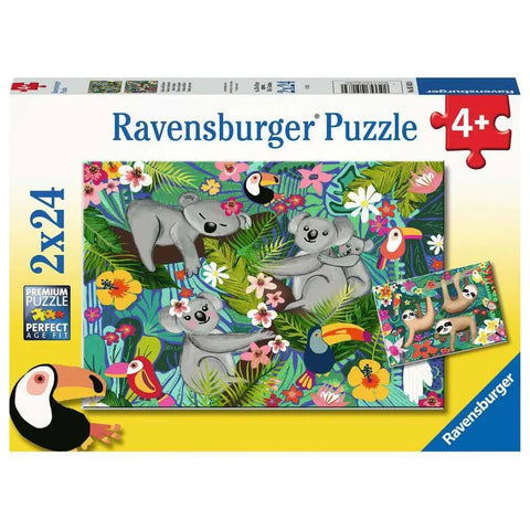 koalas and sloths - 24 piece puzzle