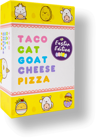 taco cat goat cheese pizza - easter edition