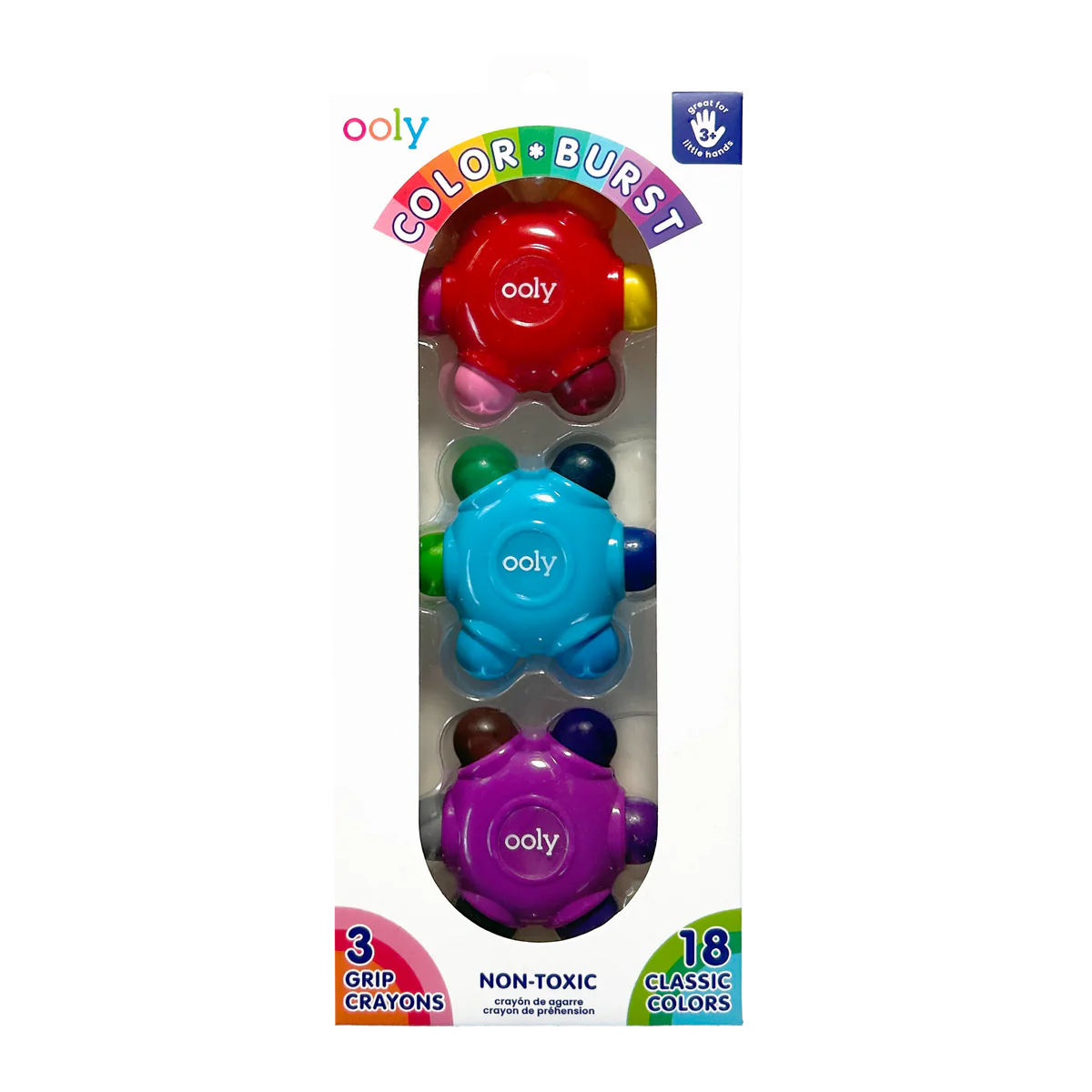 color burst - grip crayons