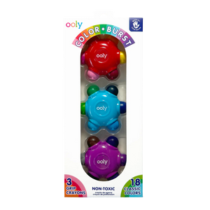 color burst - grip crayons