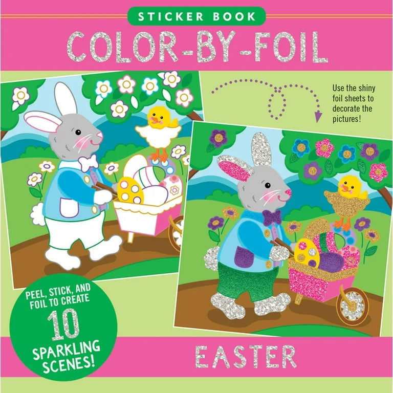 color by foil - easter