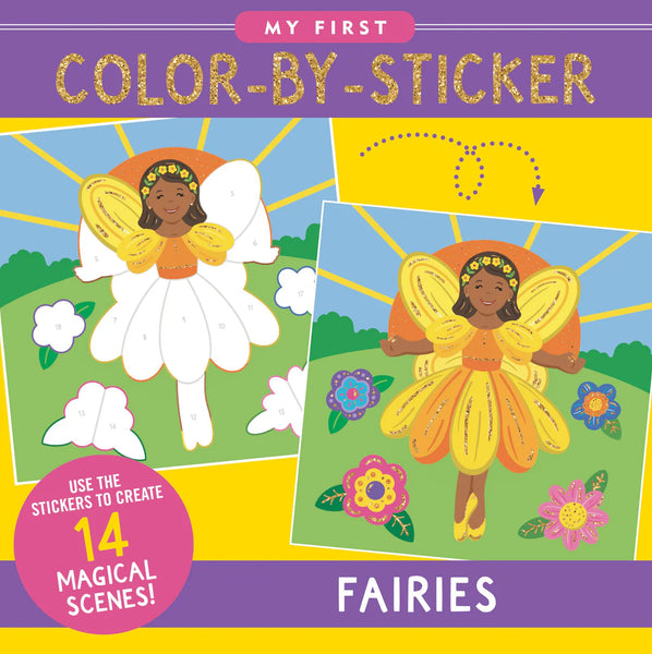 my first color by sticker book - assorted titles