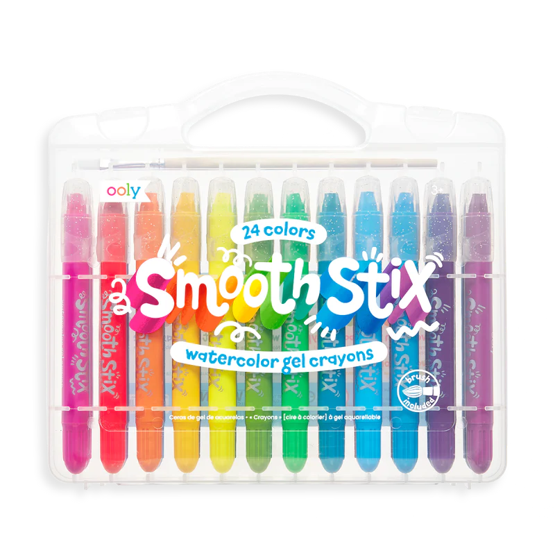 smooth stix watercolor gel crayons