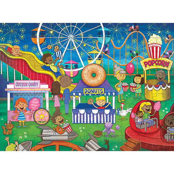 tasty treats at the fair - 82 piece puzzle