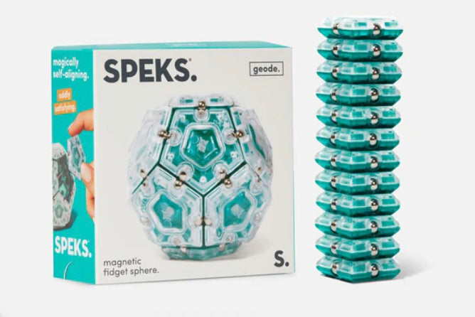 speks geode magnetic fidget sphere