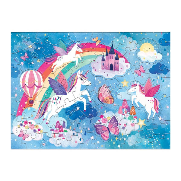 unicorn dreams scratch and sniff - 60 piece puzzle