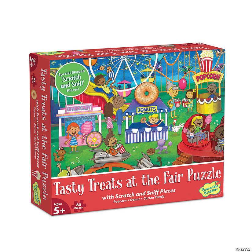 tasty treats at the fair - 82 piece puzzle