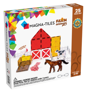 magna-tiles farm animals