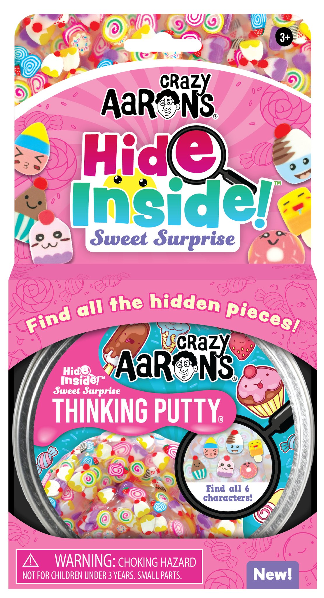 crazy aaron’s thinking putty - hide inside!