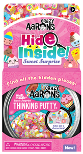 crazy aaron’s thinking putty - hide inside!