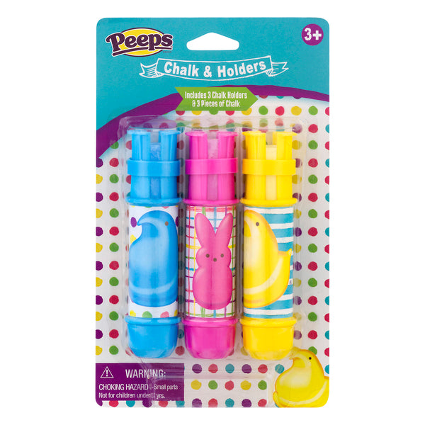 peeps chalk and holder - 3 pack